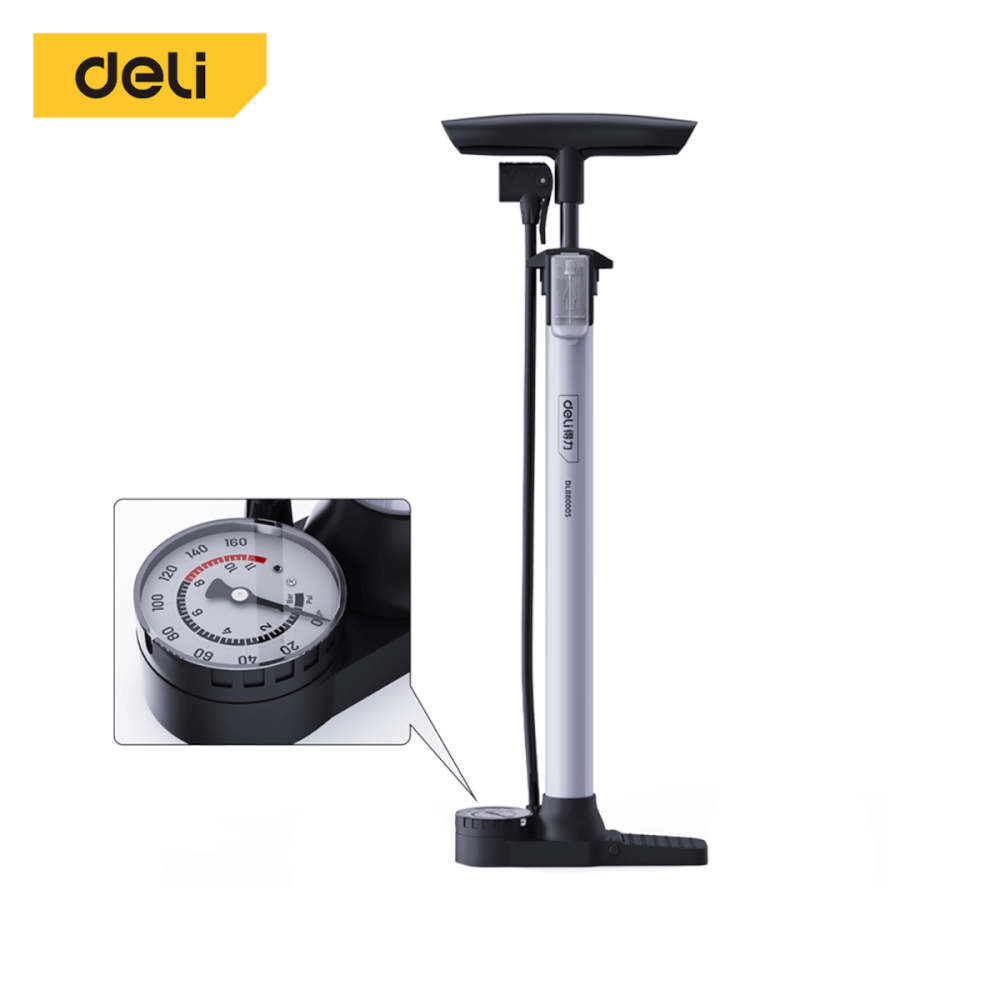 เครื่องสูบลม DELI DL880005-SL-01 160PSI สีดำ_0
